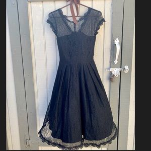 Black Lace Dress